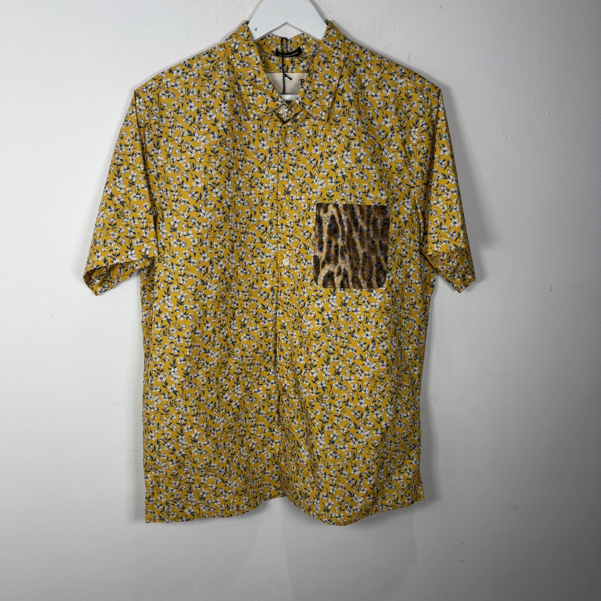 R13 Tony Short Sleeve Button Up Shirt