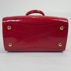 Louis Vuitton Monogram Red Vernis Leather Montana Bag