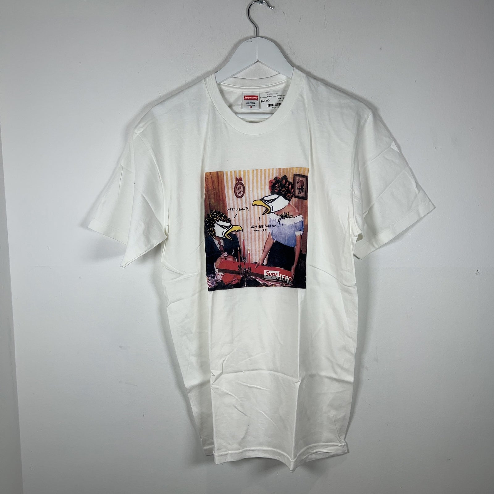 Supreme x Anithero Curbs Graphic T-Shirt