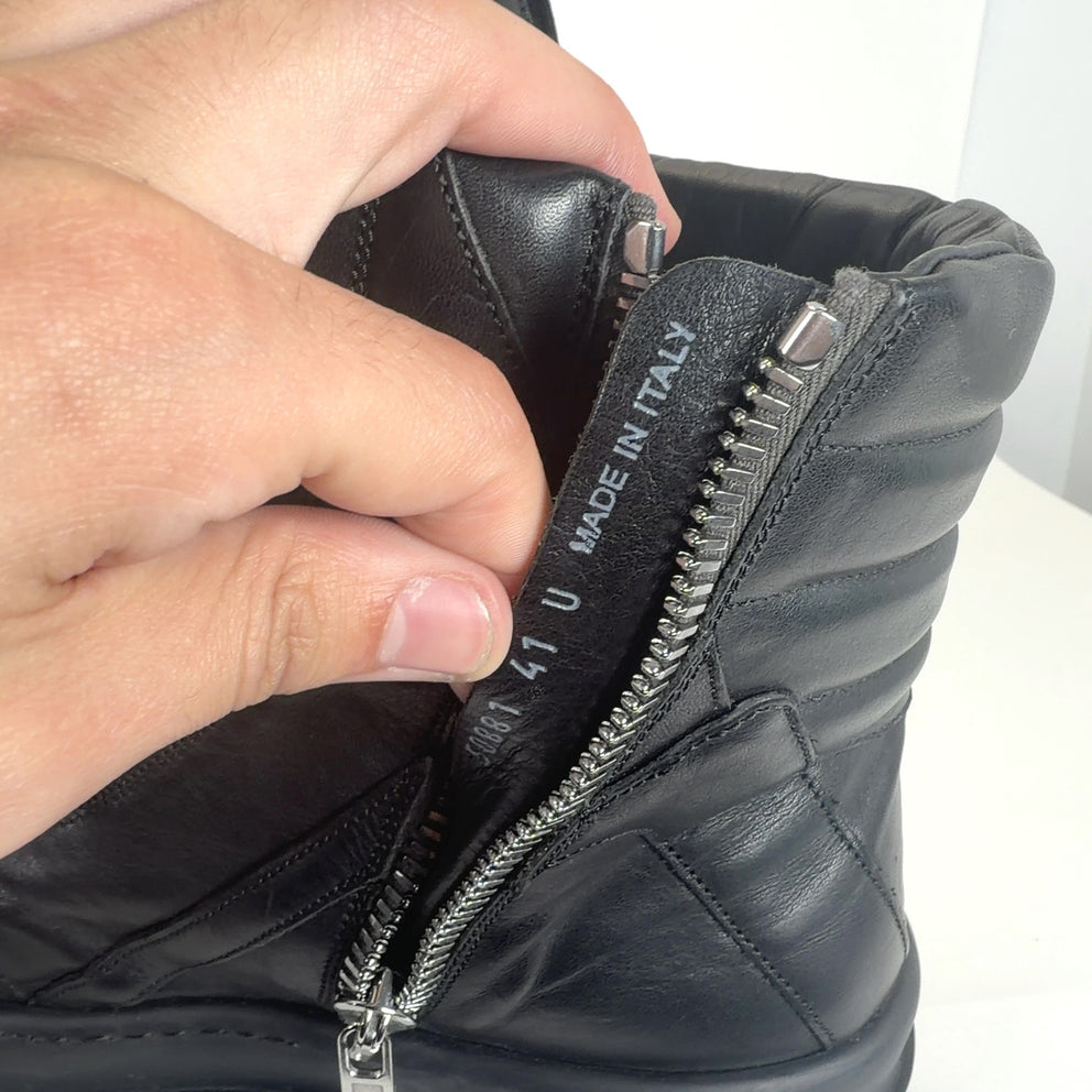 Rick Owens Double Bumper Geobasket Sneakers