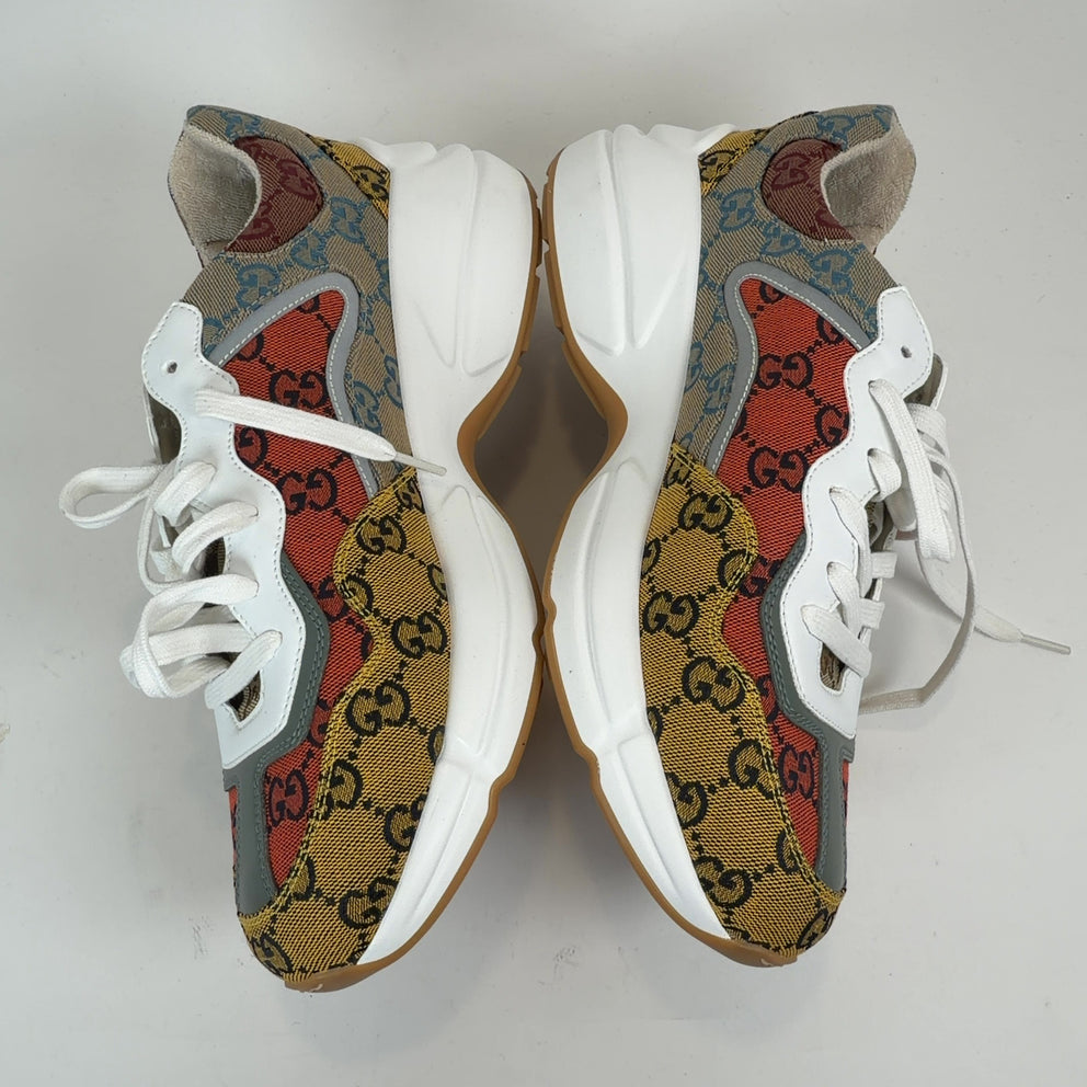 Gucci Rython Multicolor GG Lowtop Sneakers