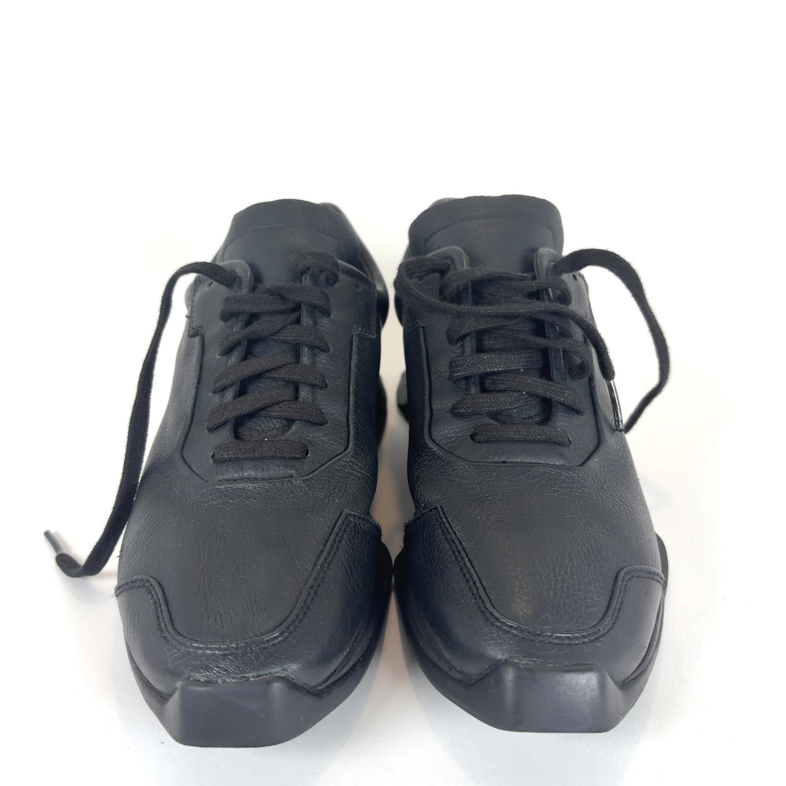 Rick Owens x Adidas Lambskin Low-Top Runner Lowtop Sneakers