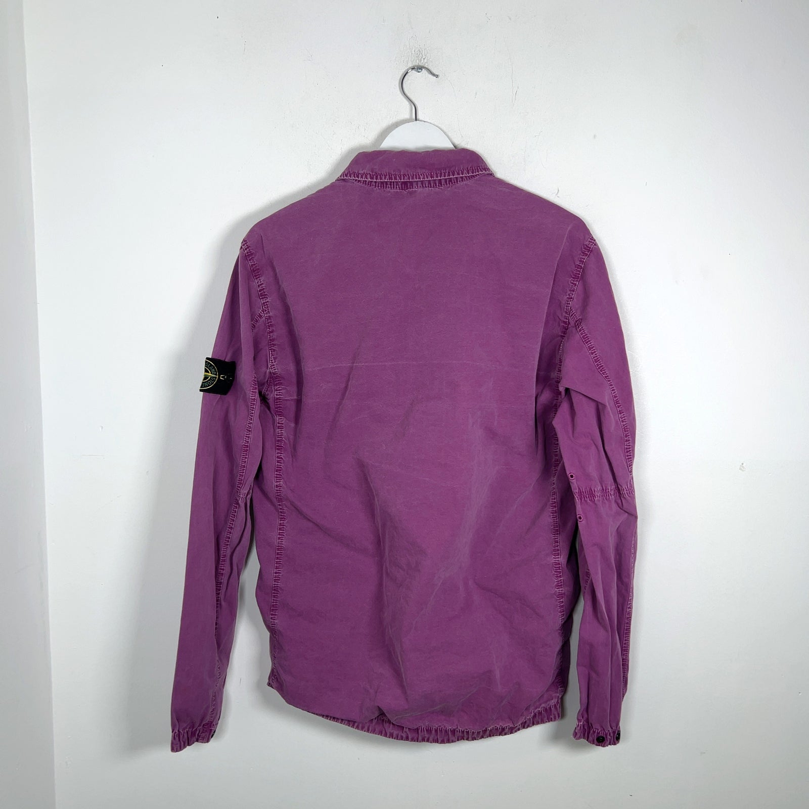 Stone Island Faded 2-Pocket Zip-Up Jacket