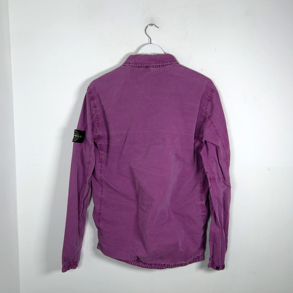 Stone Island Faded 2-Pocket Zip-Up Jacket