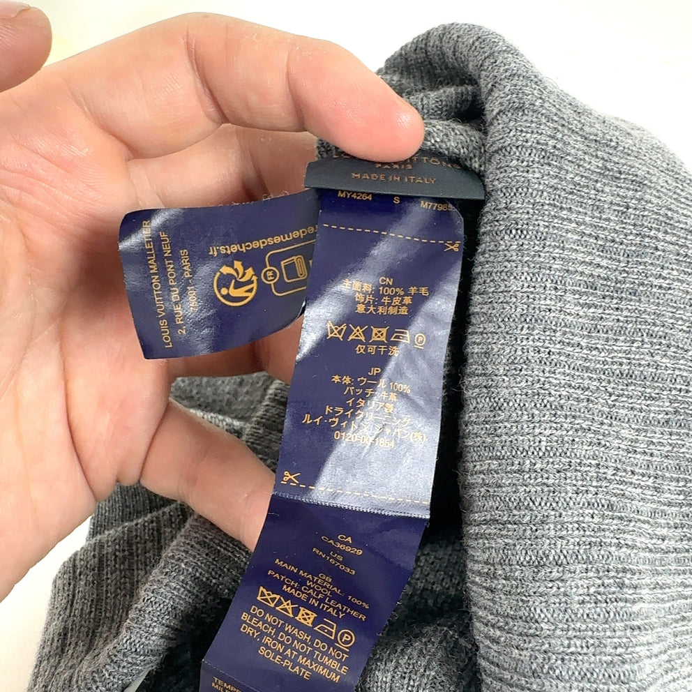 Louis Vuitton Damier Grey Knit Beanie