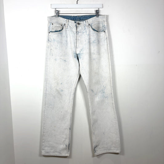 Maison Margiela Bianchetto Paint Denim