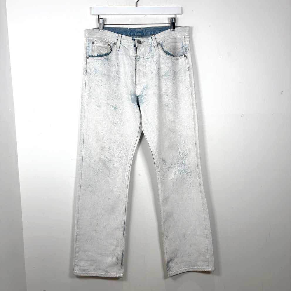 Maison Margiela Bianchetto Paint Denim