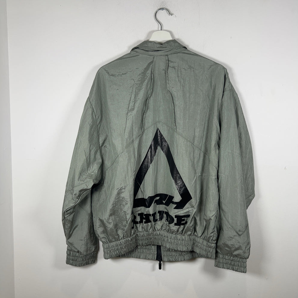 Rhude Grey Logo Track Jacket