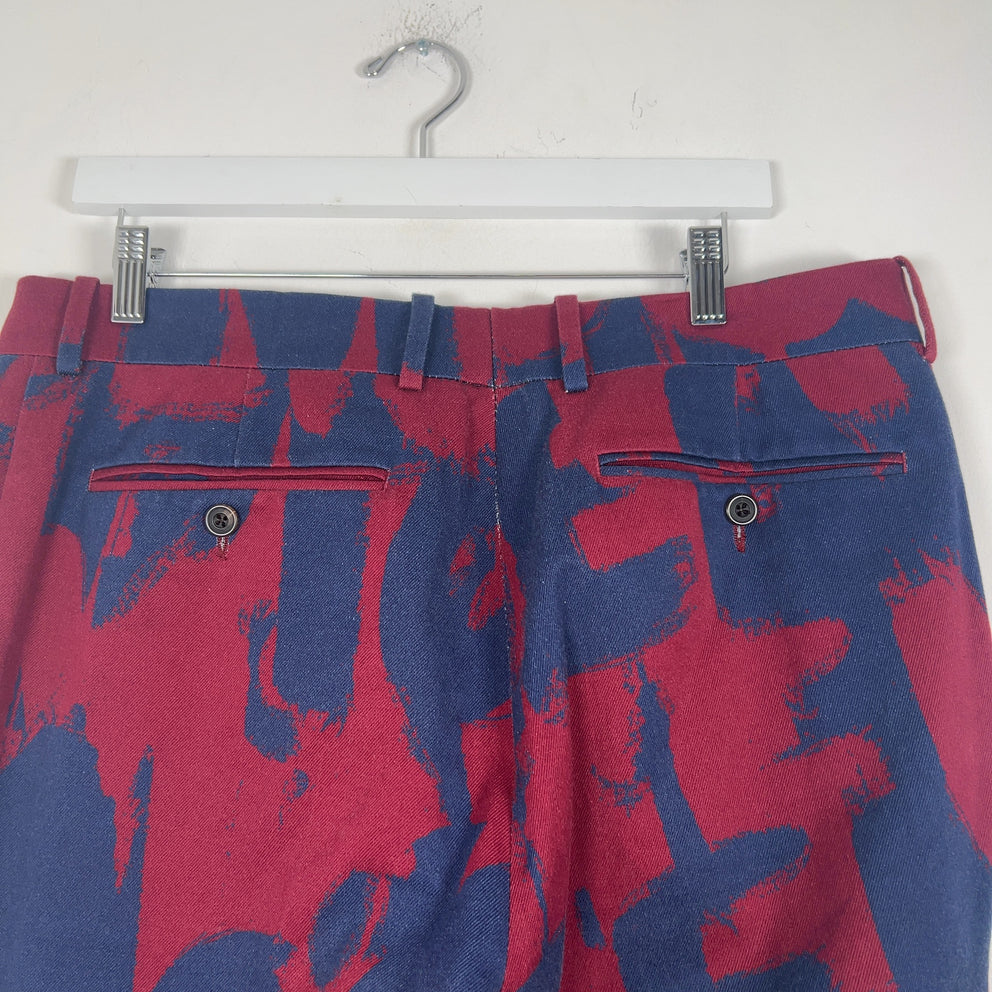 Alexander McQueen Two-Toned Pants
