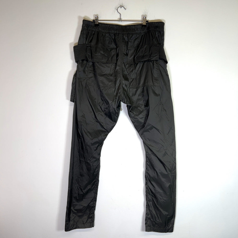 Rick Owens SS17 Nylon Creatch Cargo Pants