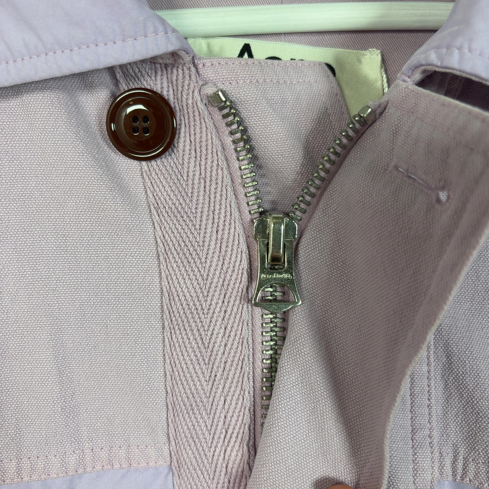 Acne Studios Parka Hooded Patch Pockets Light Jacket
