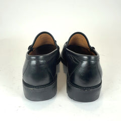 Gucci Lug Horsebit Black Loafer