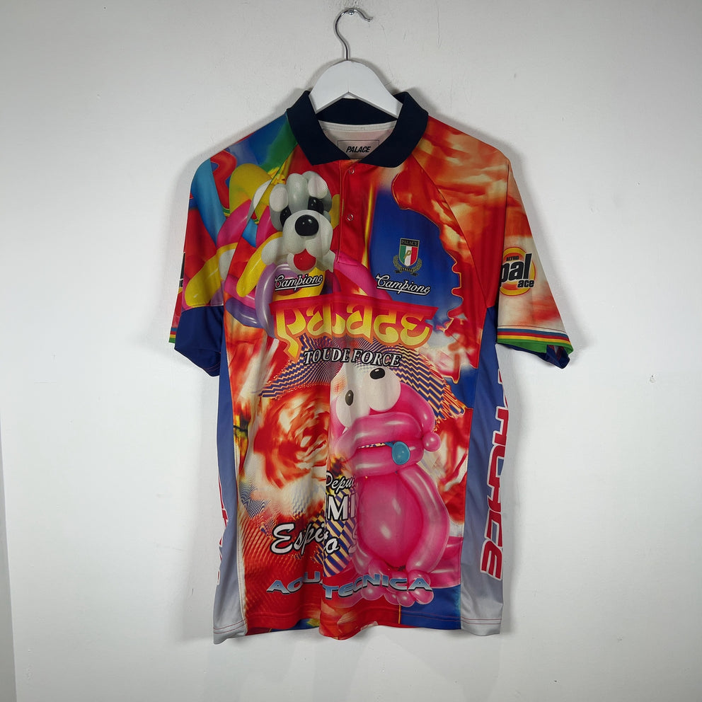 Palace 'Tour De Force' Multi-Graphic Polo Shirt