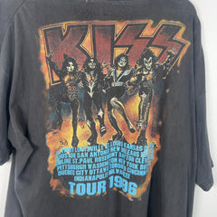 Vintage Distressed Kiss 1996 Tour Graphic T-Shirt