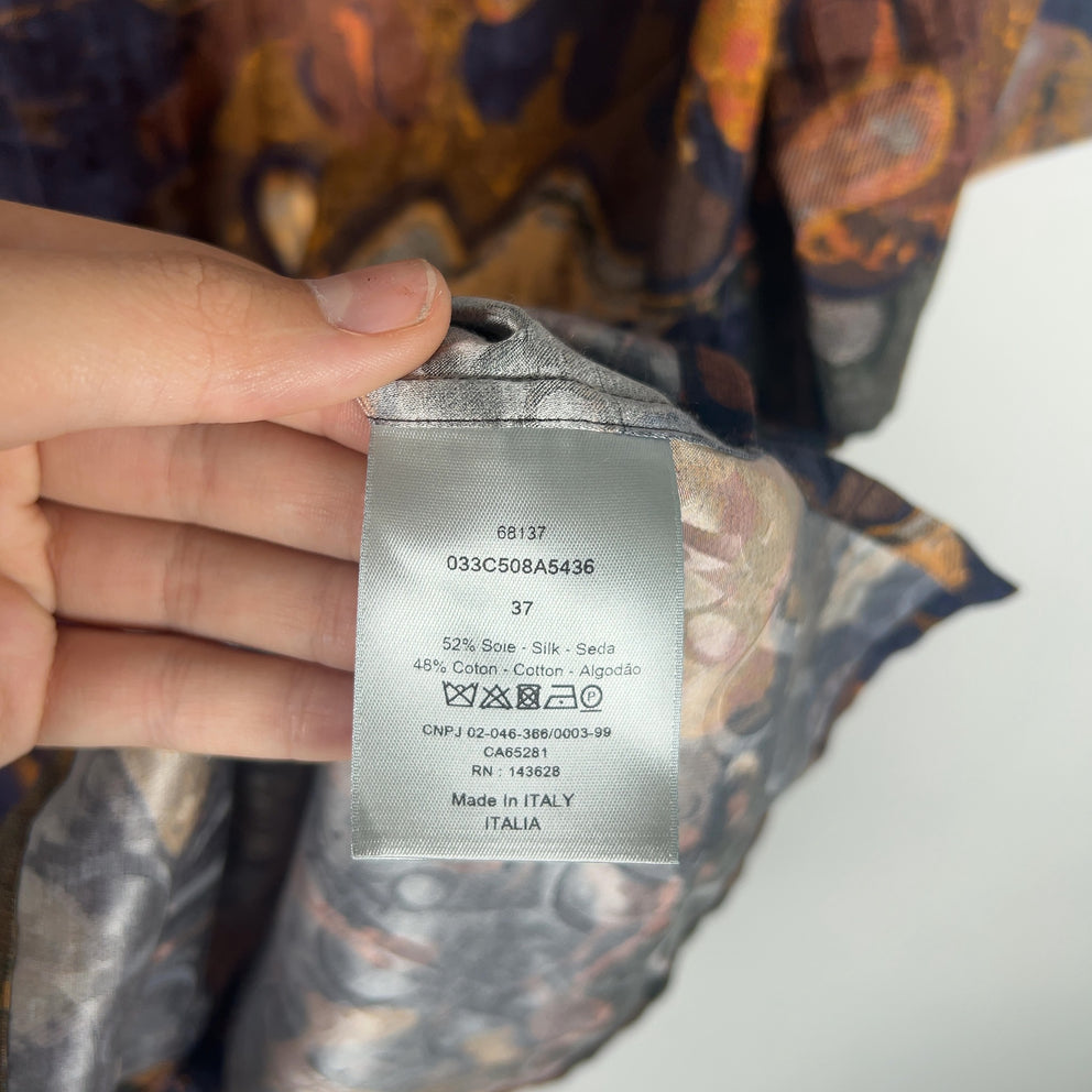 Dior x Peter Doig Camo Oblique Shirt