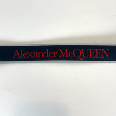Alexander McQueen Logo Double Buckle Belt