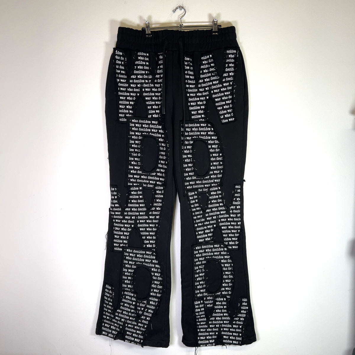Who Decides War WDW Overlay Sweatpants