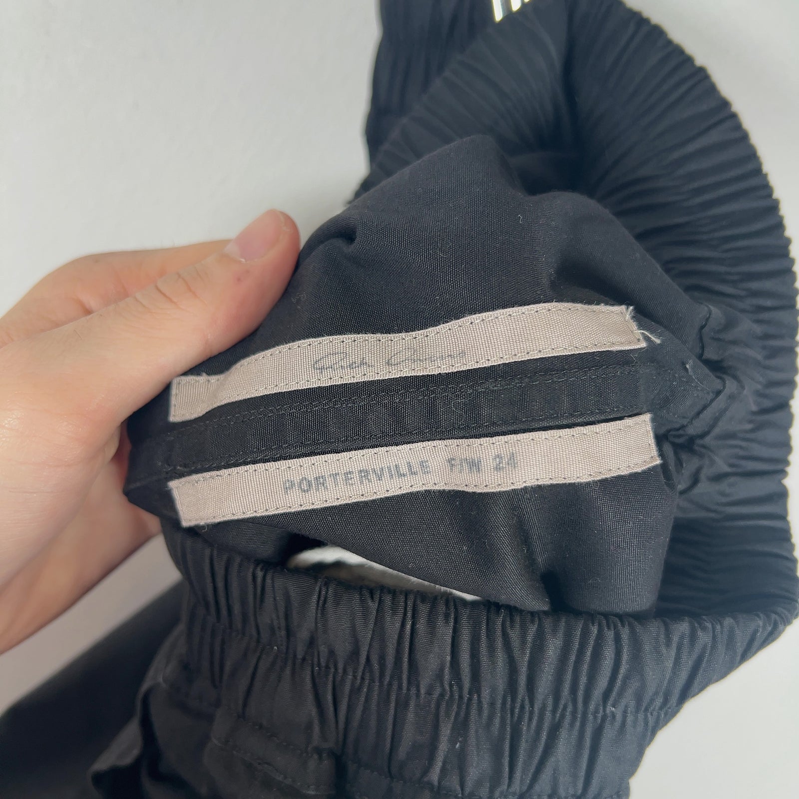 Rick Owens FW24 Porterville Bela Cargo Shorts