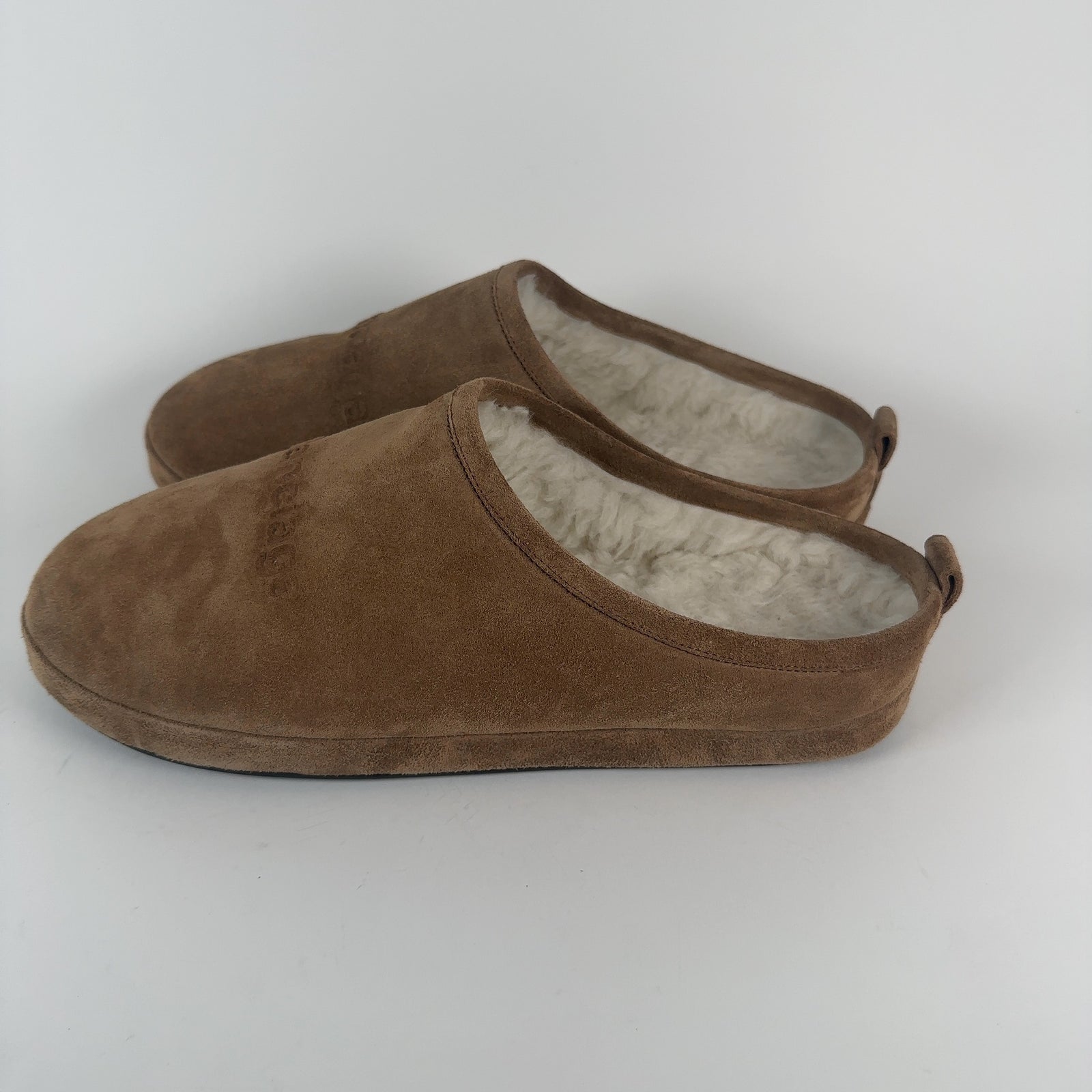 Balenciaga Alaska Suede Slides