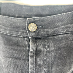 Balmain Slim Biker Denim Pants