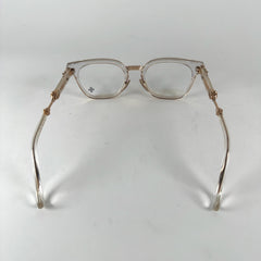Chrome Hearts 'Duck Butter' Gold/Clear Frame Glasses