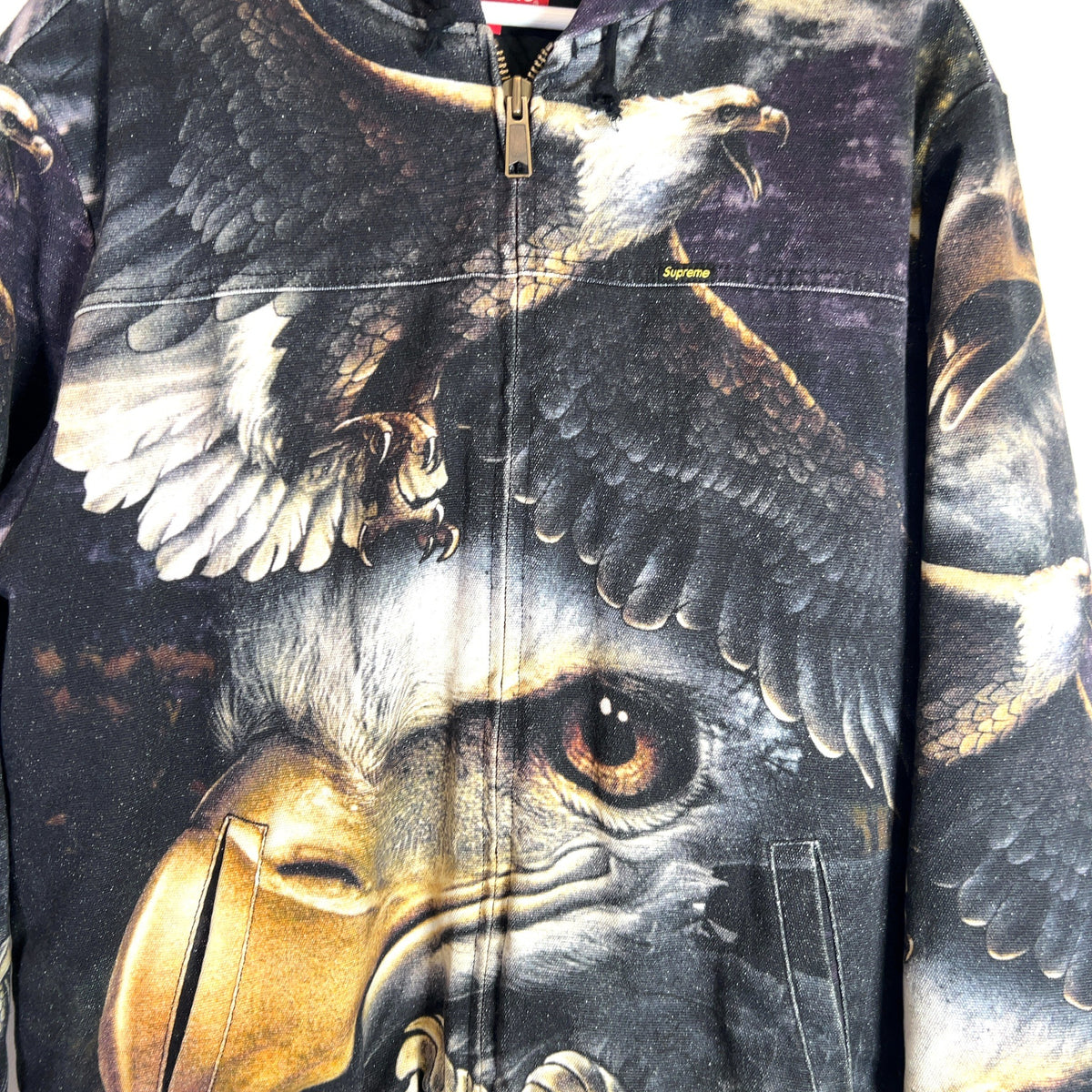 Supreme SS21 Eagle Hooded Work Jacket
