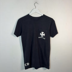 Chrome Hearts Spiral Cross Graphic Pocket T-Shirt