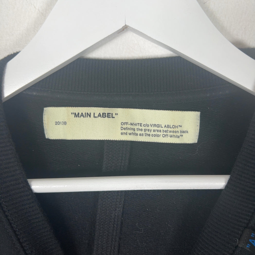 Off-White Yellow Marked Arrows Crewneck