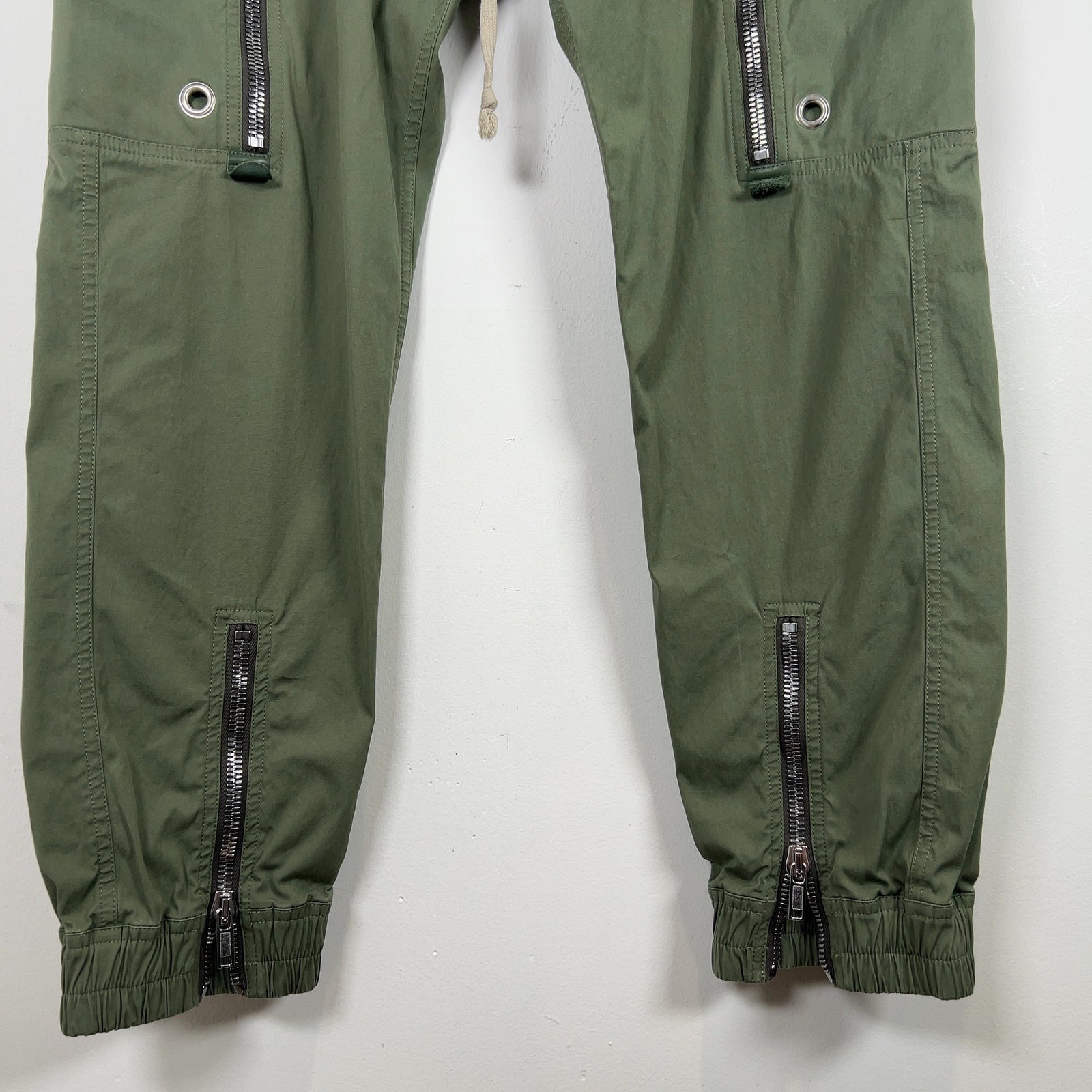 Rick Owens EDFU SS23 Moss Bauhaus Cargo Pants