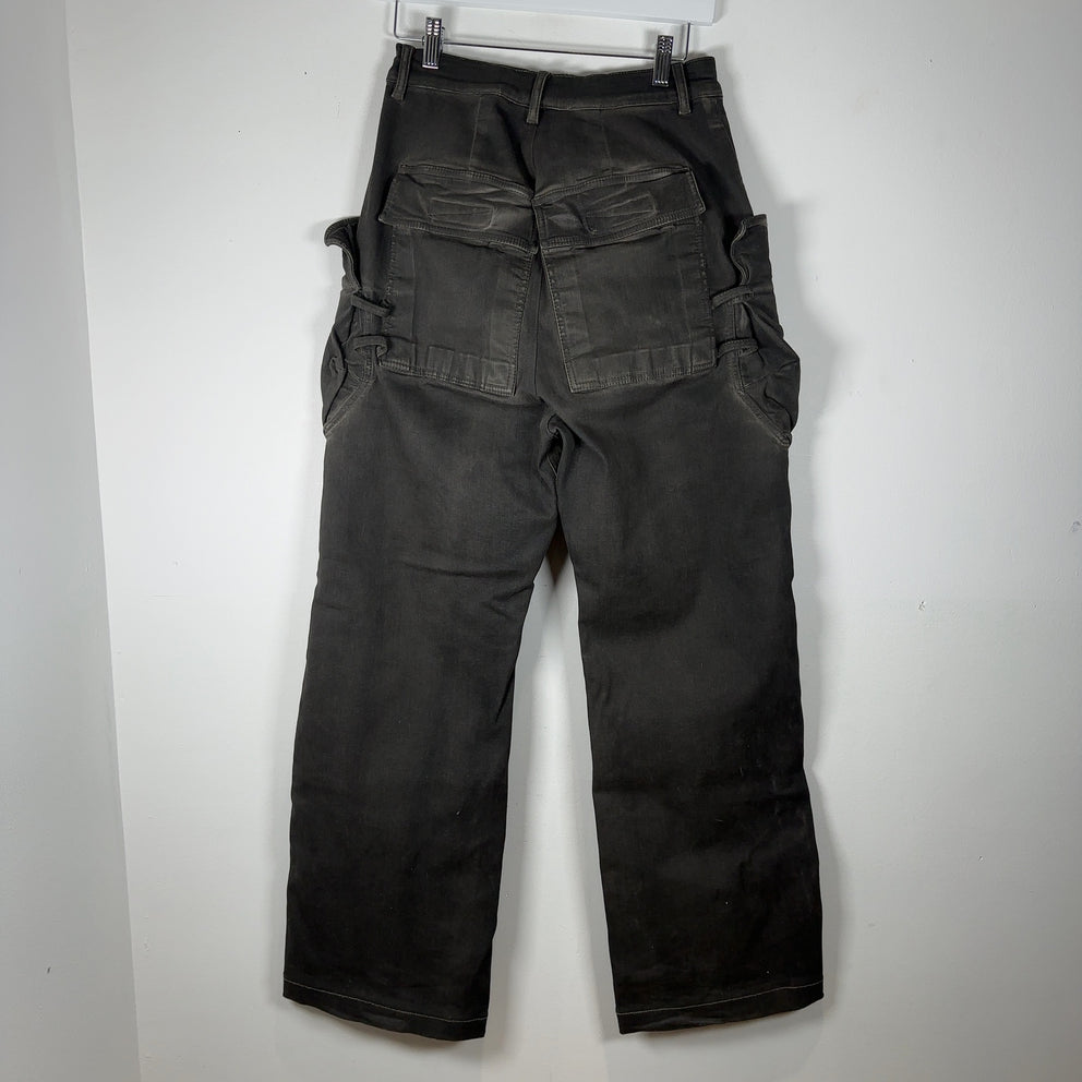 Rick Owens SS24 LIDO Dark Dust Stefan Cargo Pants