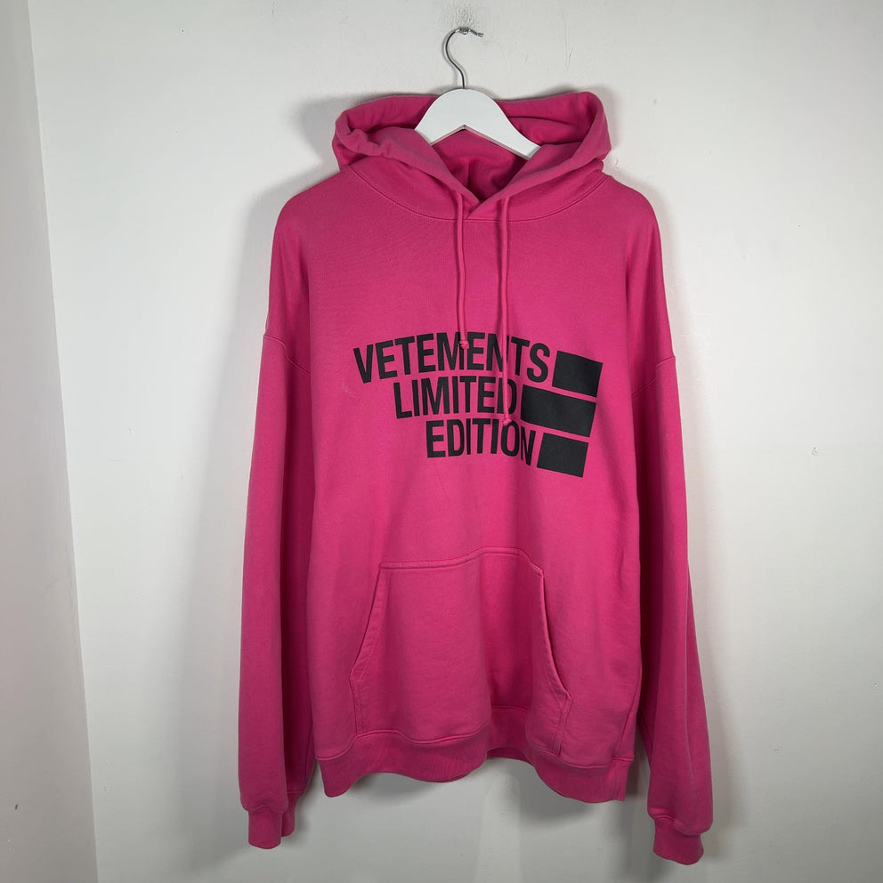 Vetements Limited Edition Graphic Hoodie