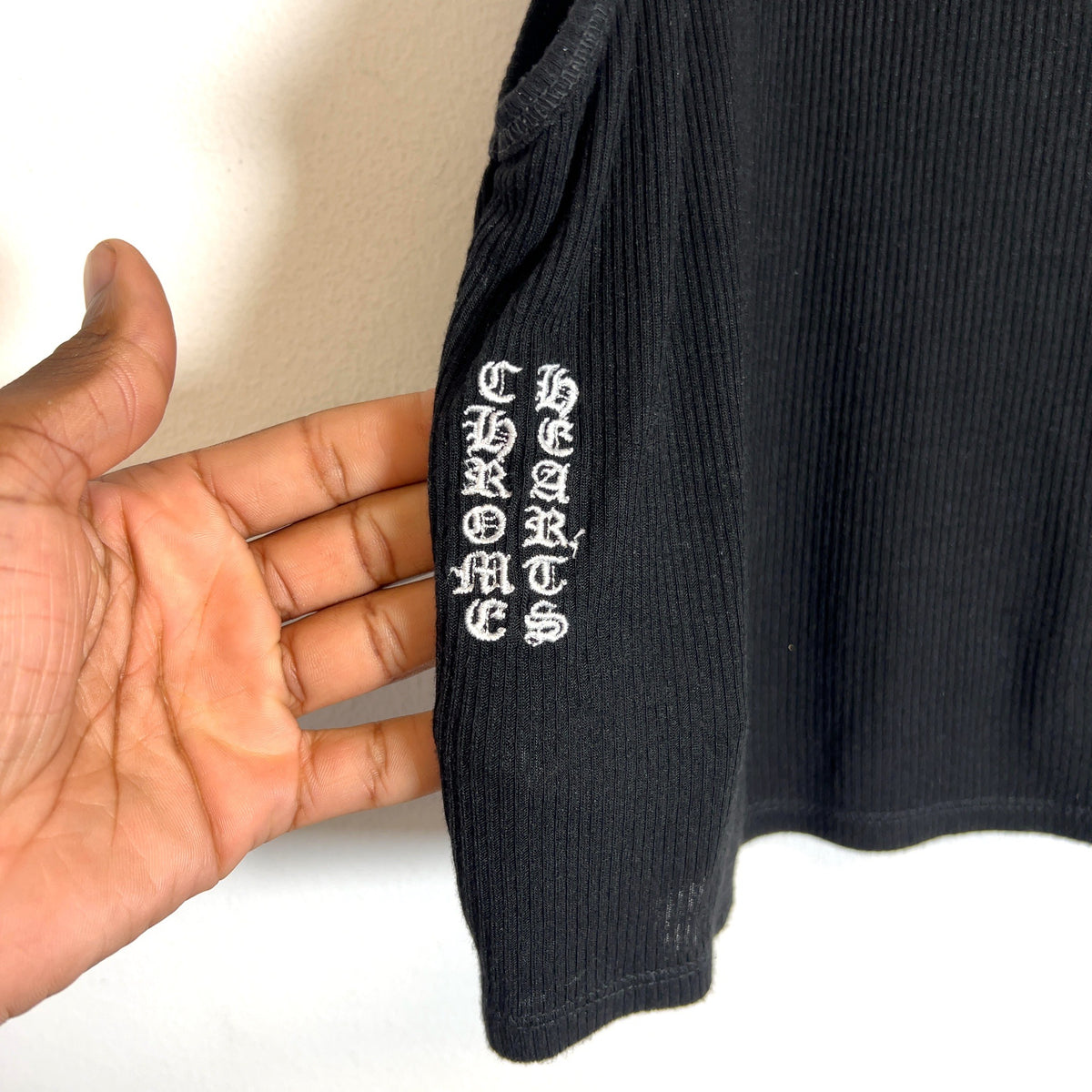 Chrome Hearts Vine Dagger Embroidered Tank Top