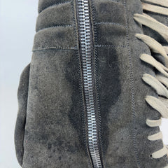 Rick Owens Dust Suede Cargobasket Sneakers