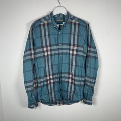 Burberry Brit Plaid Button-Up Shirt