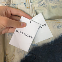 Givenchy Boro Tye-Dye Denim Jeans