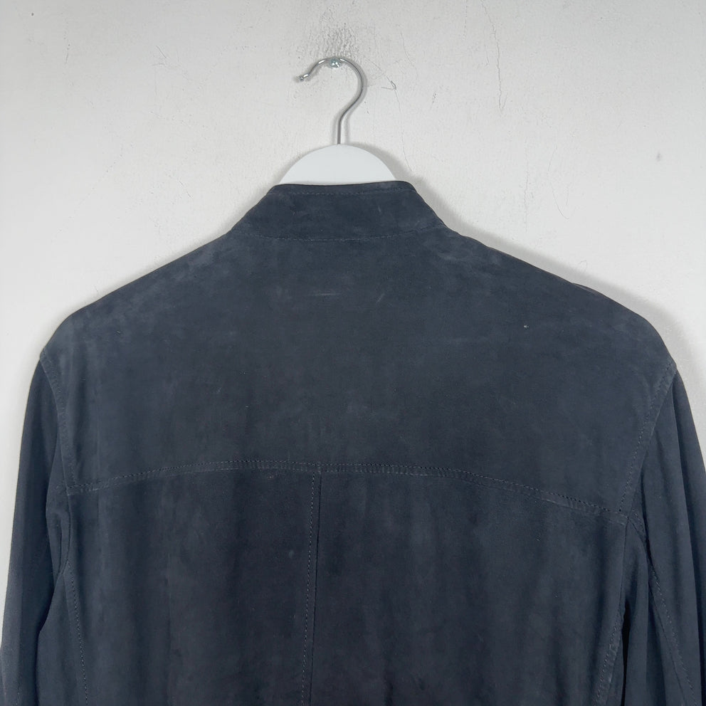 Prada Suede Zip-Up Jacket