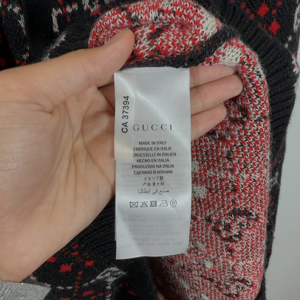 Gucci GG Diamond Wool Cardigan