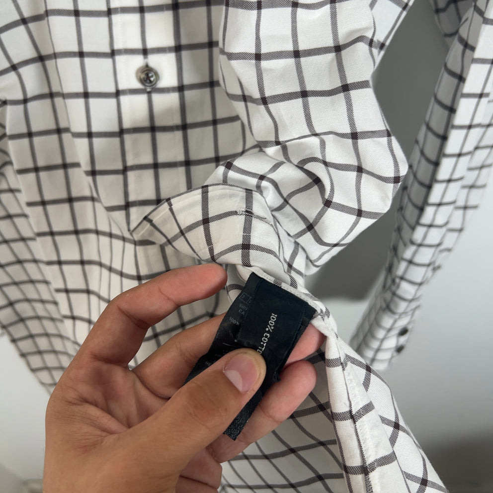 Tom Ford Plaid Button-Up Shirt