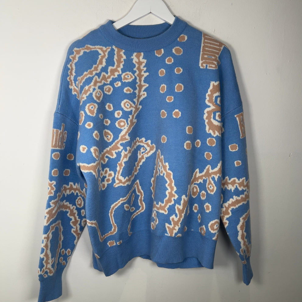 Rhude Bandana Knit Sweater