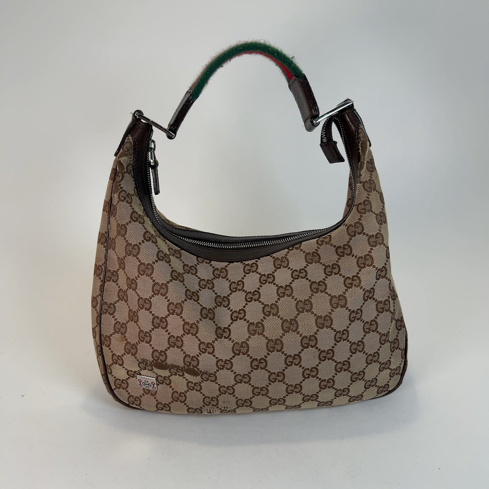 Gucci GG Supreme Canvas Hobo Bag