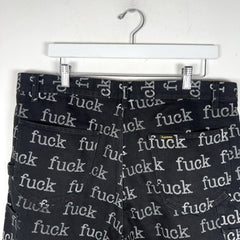 Supreme Fuck Denim Shorts