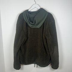 Moose Knuckle Army Green Fur Technical Jacket Size XL