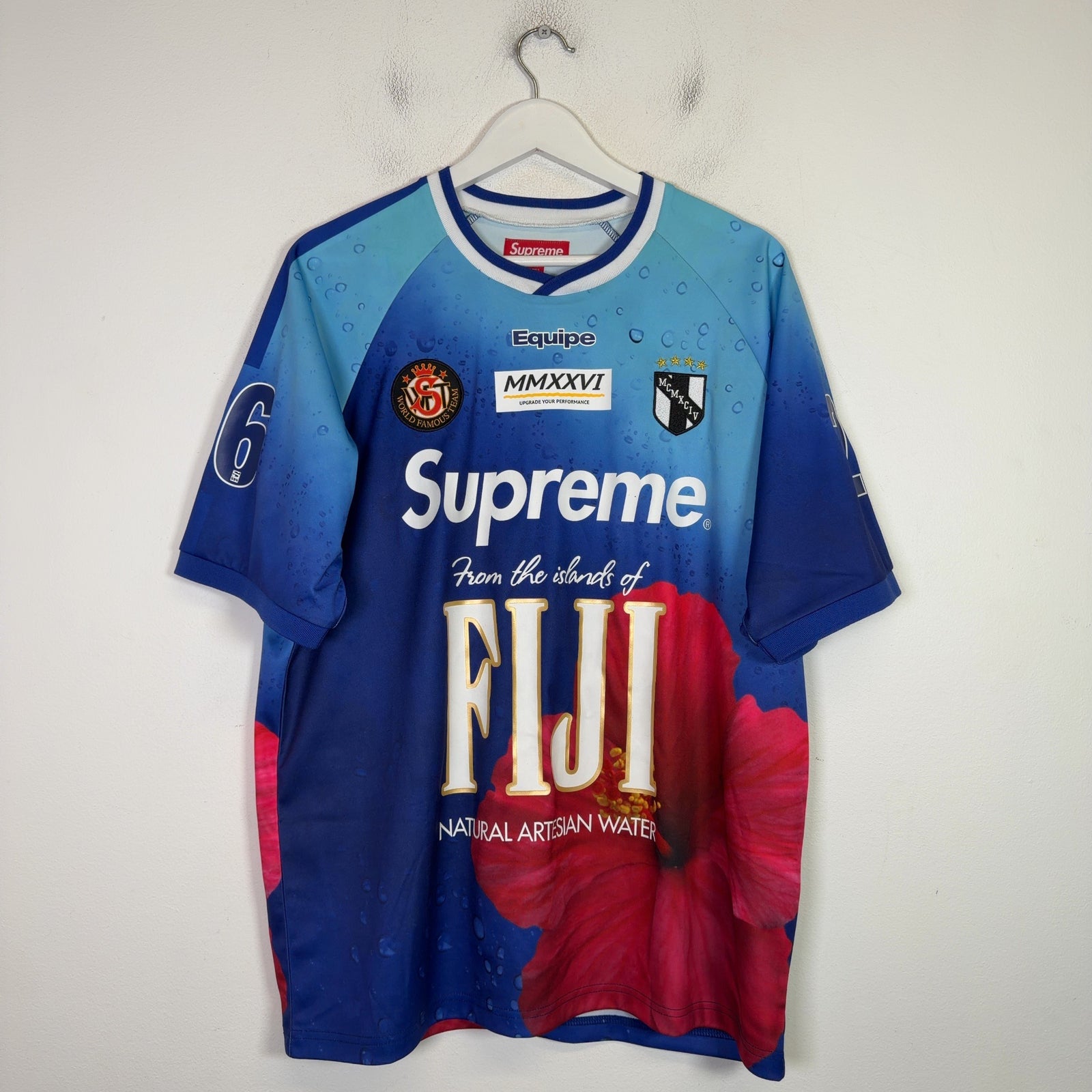 Supreme x Fiji SS26 Soccer Jersey