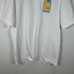 Casablanca Blue Outline Doorway Graphic White T-Shirt