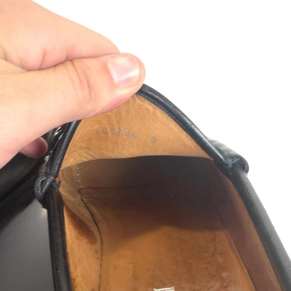 Gucci Lug Horsebit Black Loafer