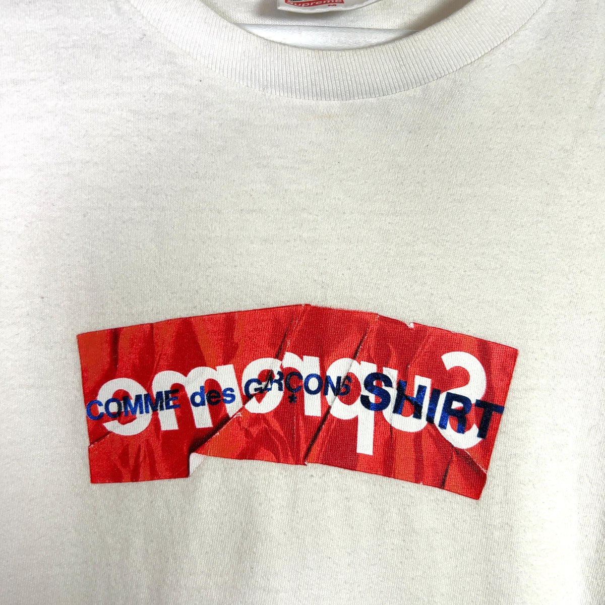 Supreme x Comme Des Garcons Box Logo T-Shirt