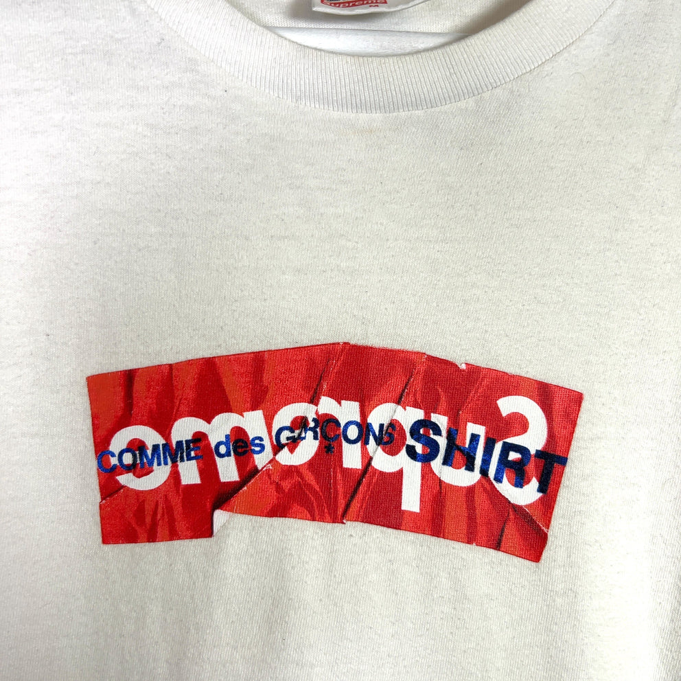 Supreme x Comme Des Garcons Box Logo T-Shirt