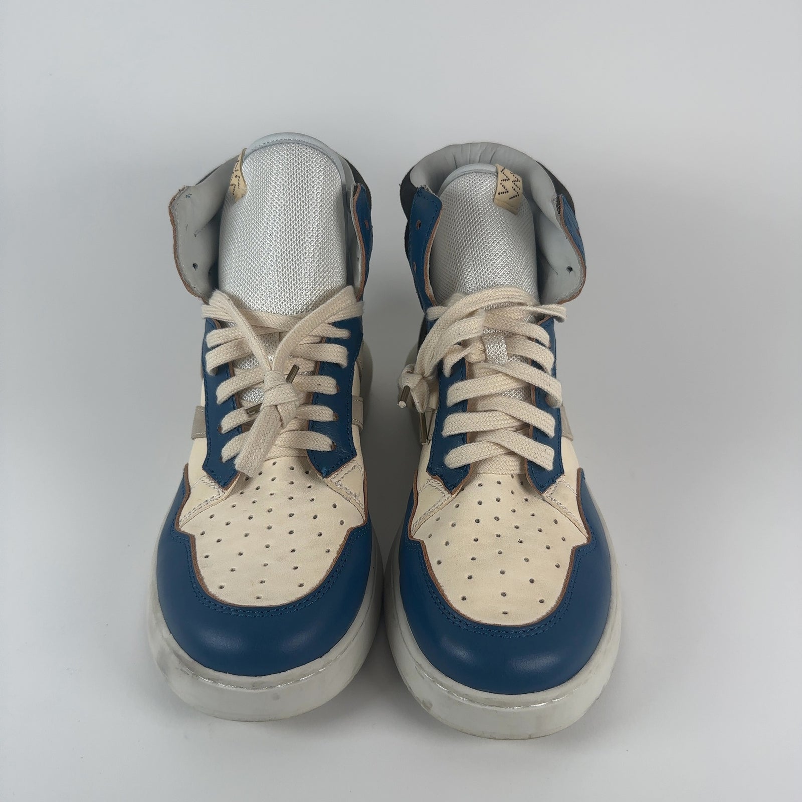 Visvim Chamberlain Hi Blue Hightop Sneakers