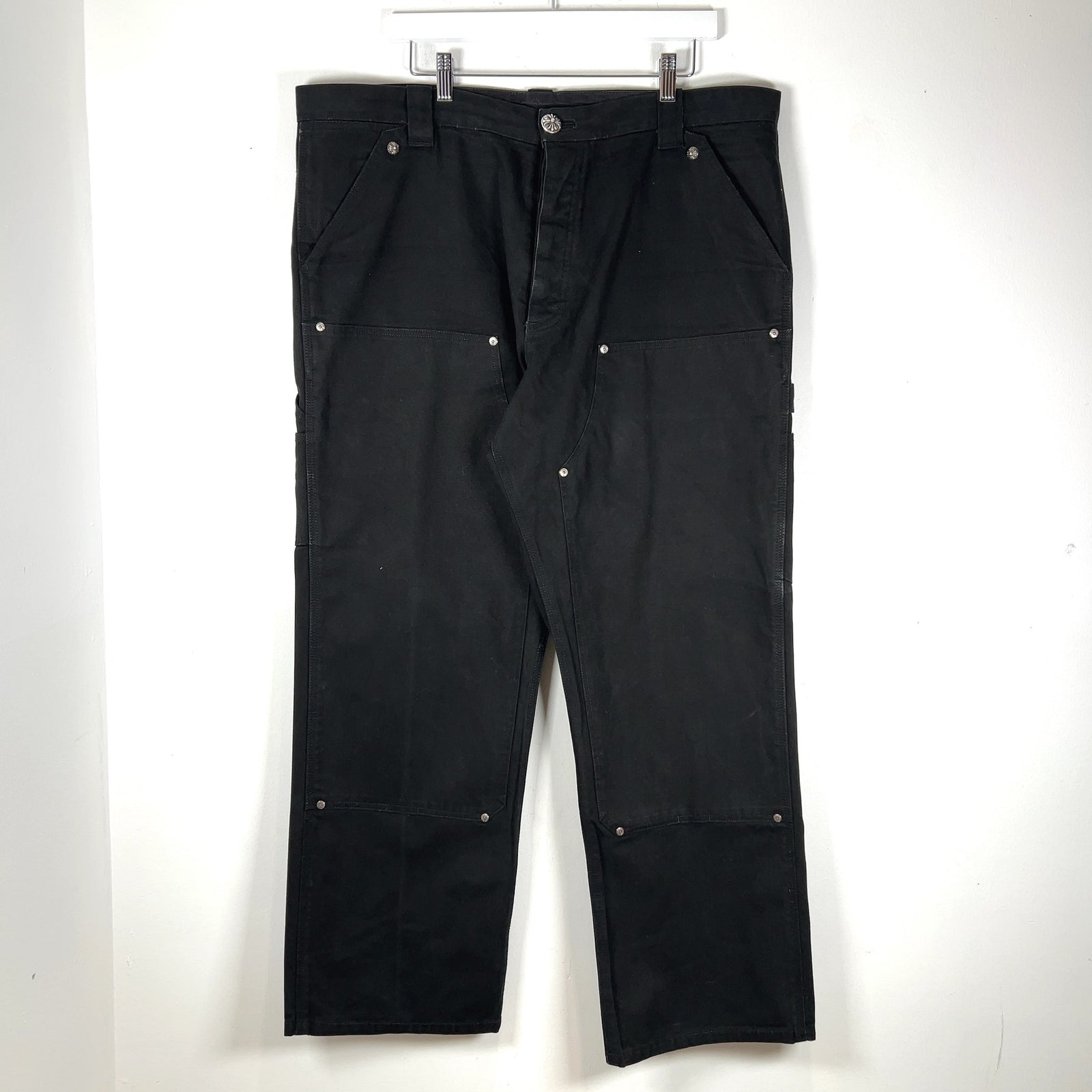 Chrome Hearts Canvas Carpenter Double Knee Pants