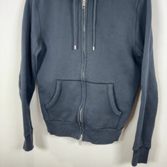 Burberry Check Zip Up Hoodie